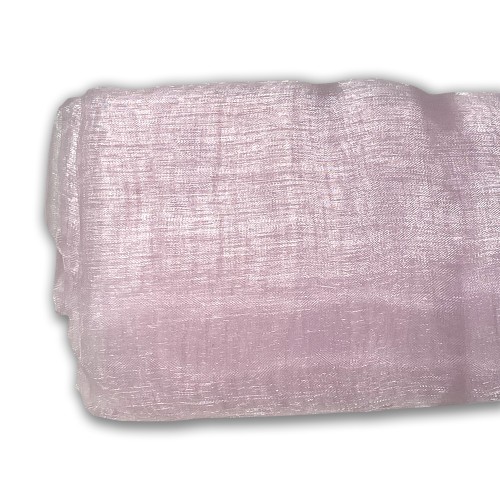 Light pink organza fabric
